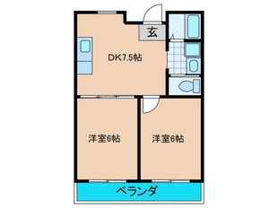 ライフ・ハイツ守口の物件間取画像